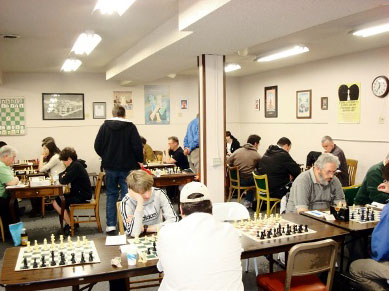 Portland Chess Club today